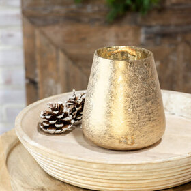 6.3" Gold Foil Votive