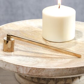 7' Gold Wick Snuffer