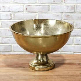 15" Gold Footed Celebration Bowl
