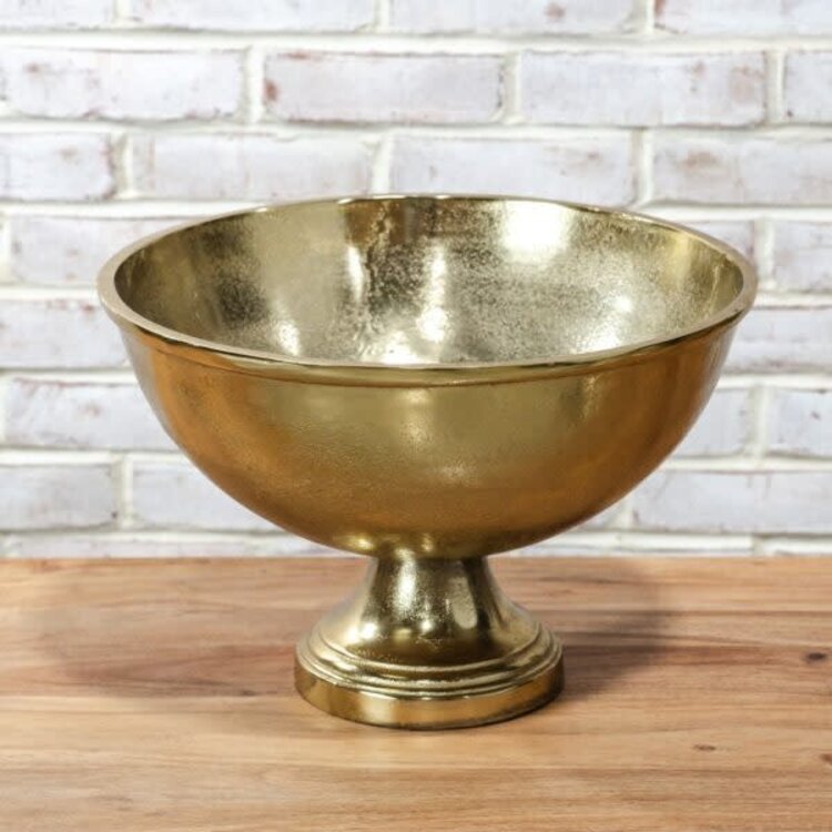 15" Gold Footed Celebration Bowl