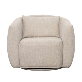 Lydia Swivel Chair Beige