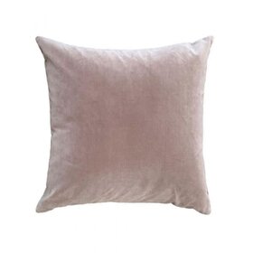 Atelier Home Knife Edge Pillow, 22" Vintage Velvet Taupe