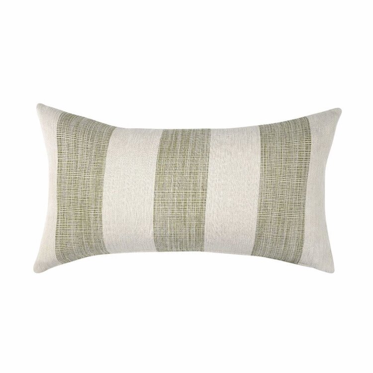 Threads Republic Ronan Striped Lumbar Pillow, 26" x 14" Passage Bottle