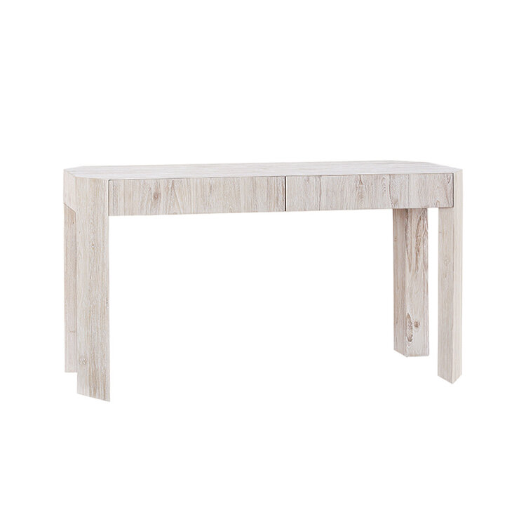 Beyond Borders Christopher Console- Weathered White