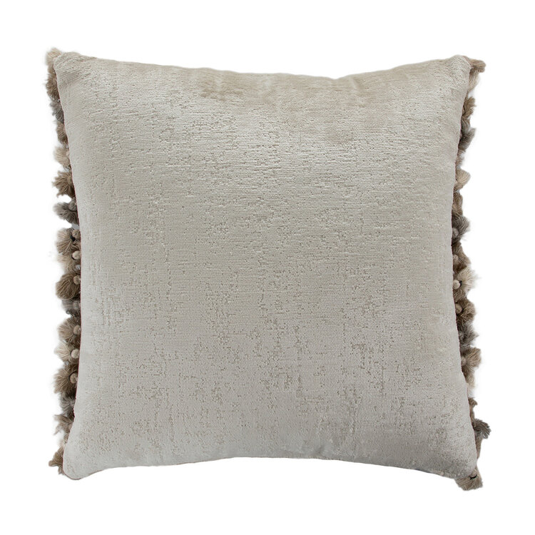 Afghan Moonstone Feather, 22" x 22"