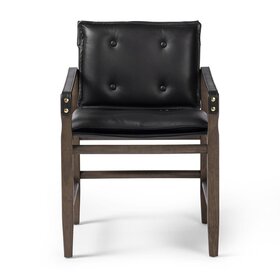 Four Hands Lenz Dining Armchair- Carson Black