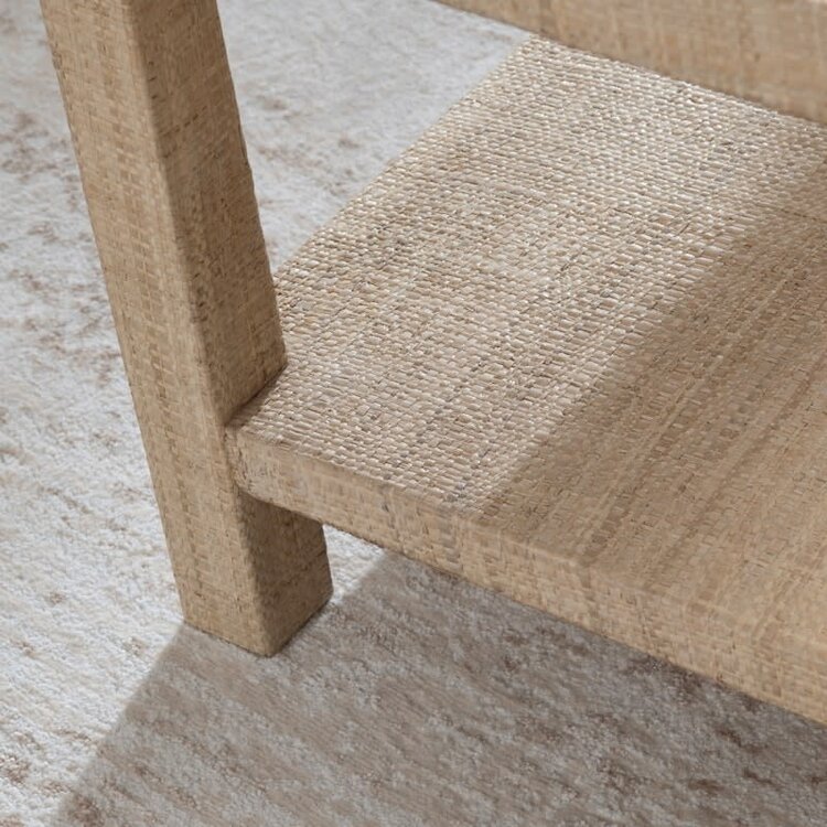 Providence Rafia Cocktail Table