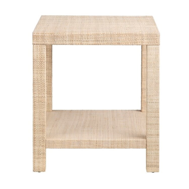 Providence Rafia End Table