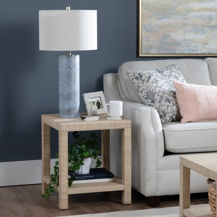 Providence Rafia End Table
