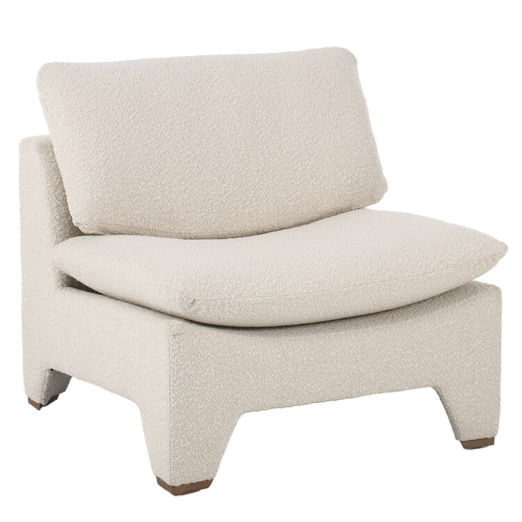 Atelier Home Remi Occasional Chair Boucle Ivory