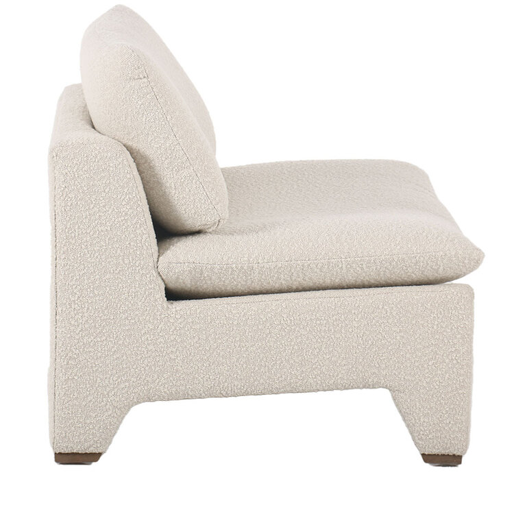 Atelier Home Remi Occasional Chair Boucle Ivory