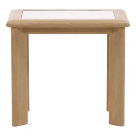 Keenan End Table- Natural