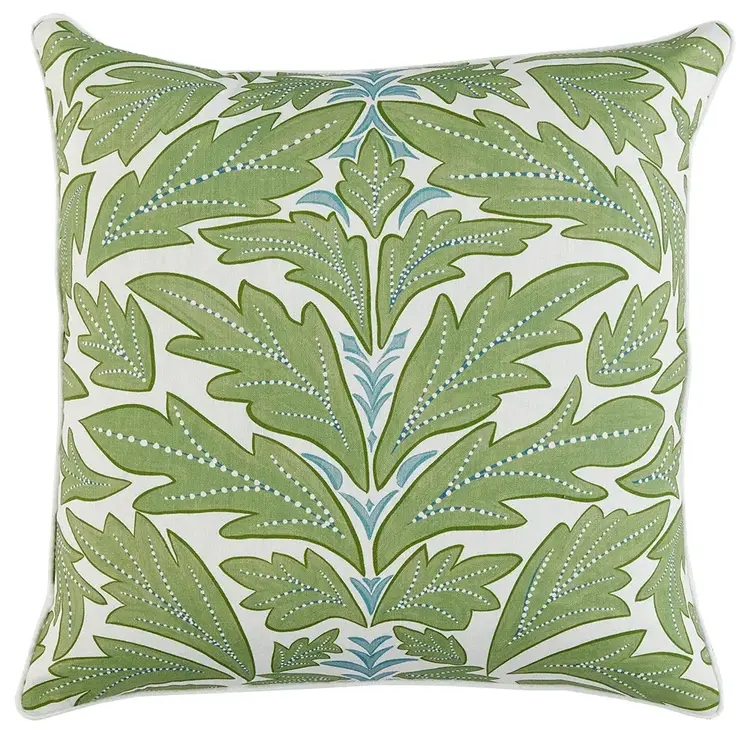 Sable Moss w/ Pipe Edge, 22" x 22"