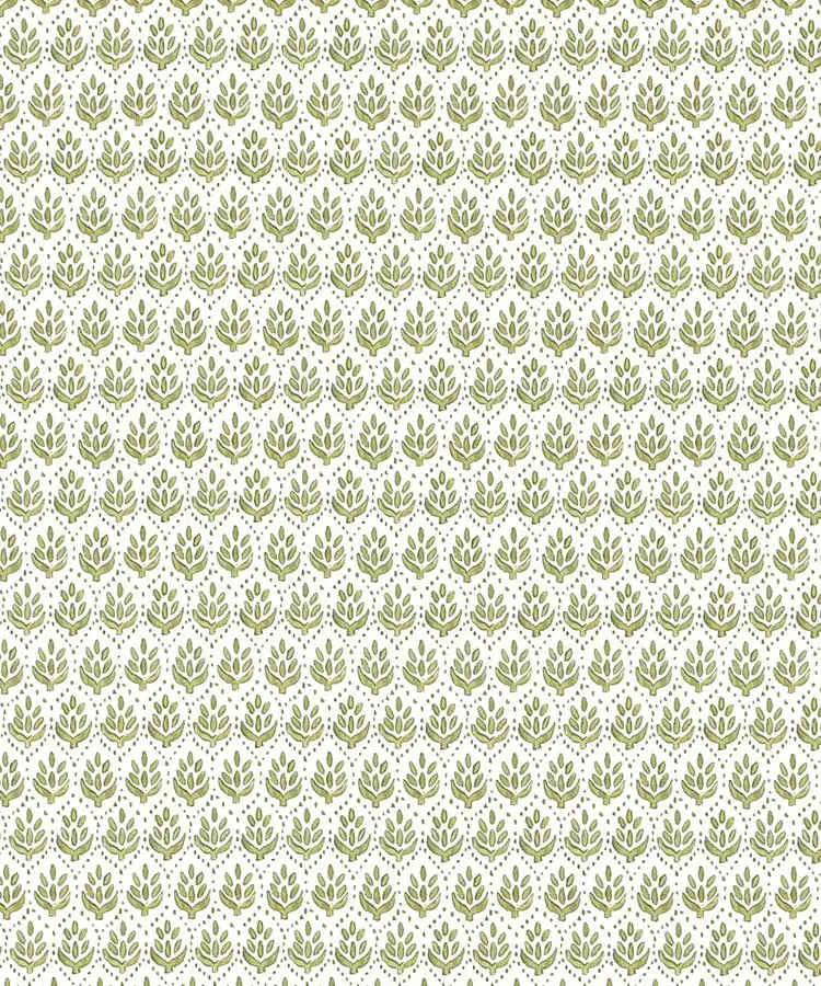 Riley Leaf Grileco w/ White Micro Cord, 13" x 19"