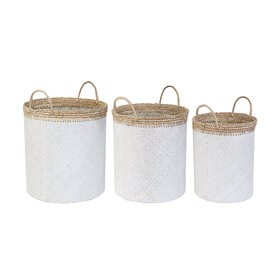 Jes & Gray Paloma Round Tall Basket
