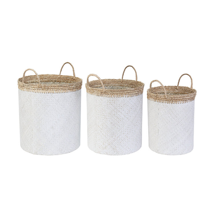 Jes & Gray Paloma Round Tall Basket