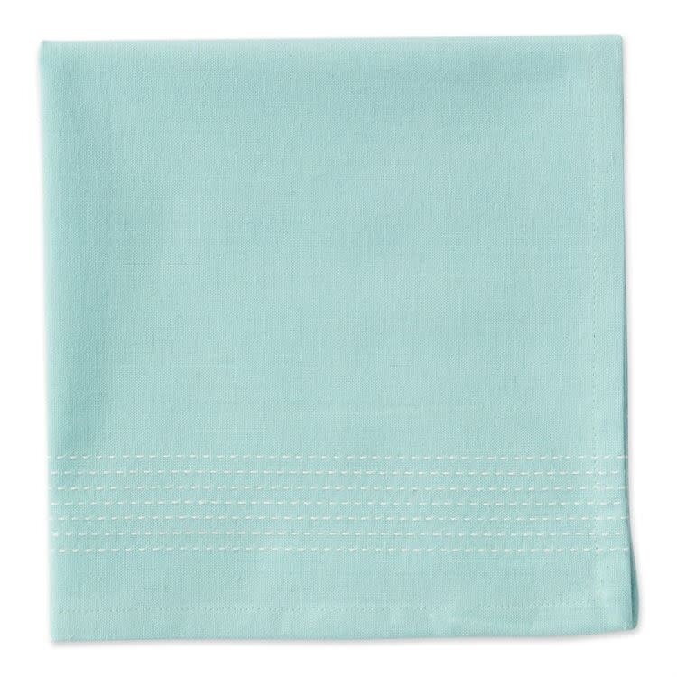 Aqua Dobby Stripe Napkin