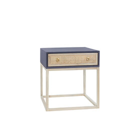 Beyond Borders Alana Side Table- WTG Body / DGR Top