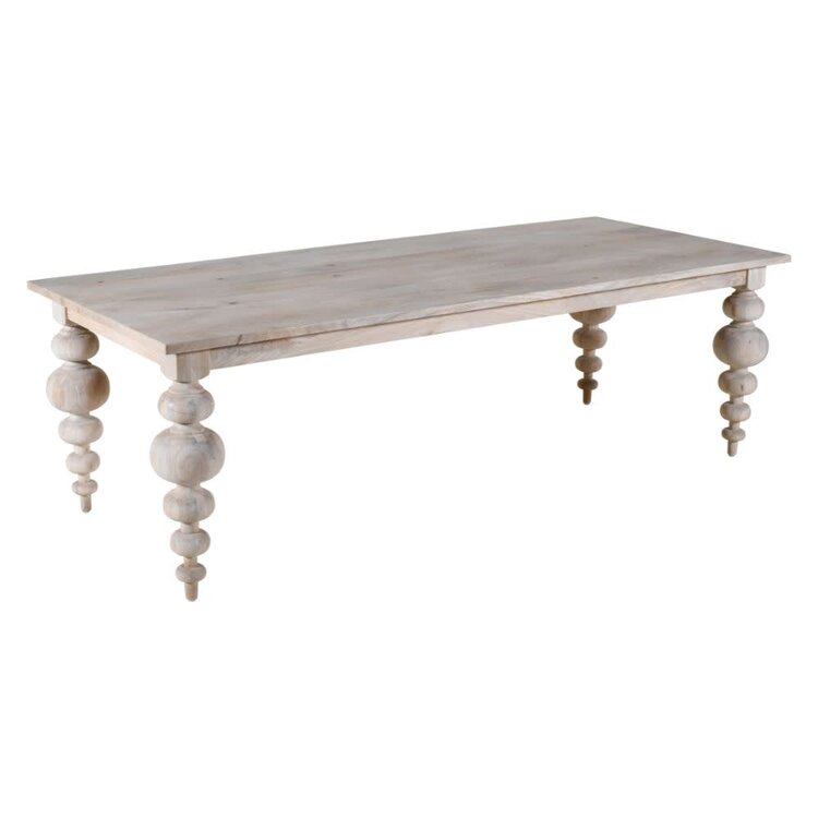 Beyond Borders Frida Rectangular Dining Table- Sand Dune