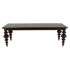 Beyond Borders Frida Rectangular Dining Table- Chestnut