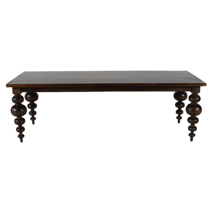 Beyond Borders Frida Rectangular Dining Table- Chestnut