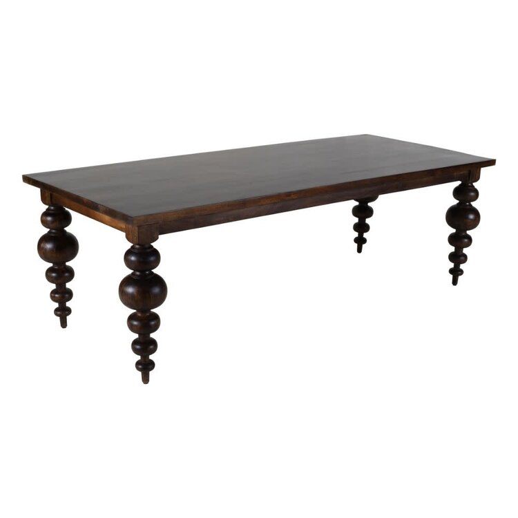 Beyond Borders Frida Rectangular Dining Table- Chestnut