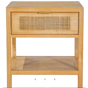 Rattan Side Table Natural