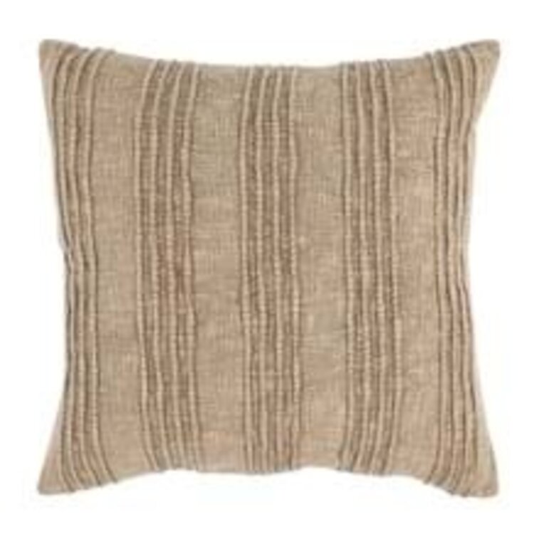 SLD Gratitude Natural Pillow, 22" x 22"