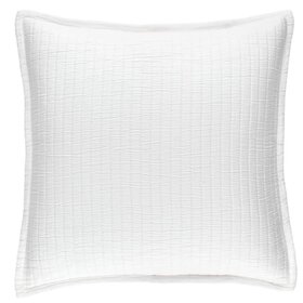 Boyfriend White Matelasse Standard Sham