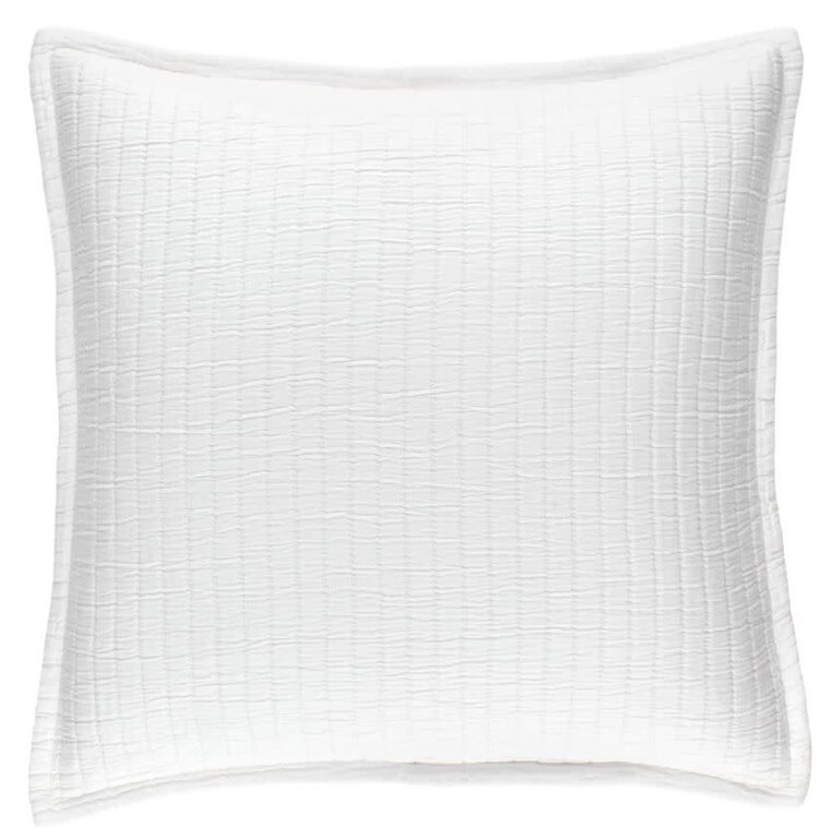 Boyfriend White Matelasse Standard Sham