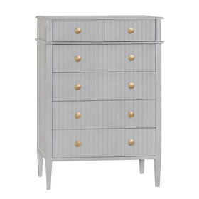 Atelier Home Madison Tall Boy- Smoke Gray