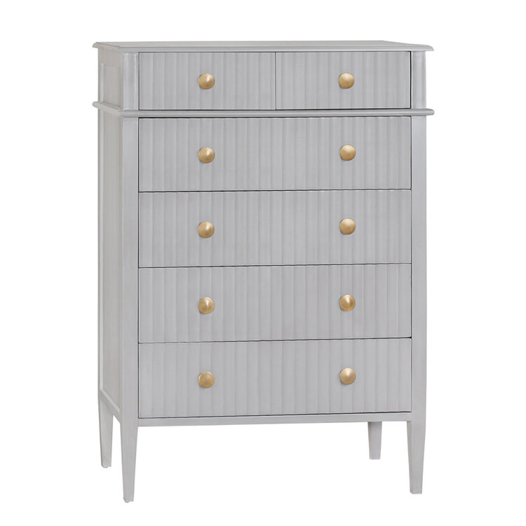 Atelier Home Madison Tall Boy- Smoke Gray