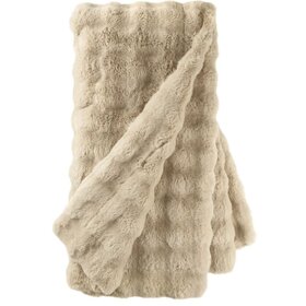 Fab Faux Throw, Sand