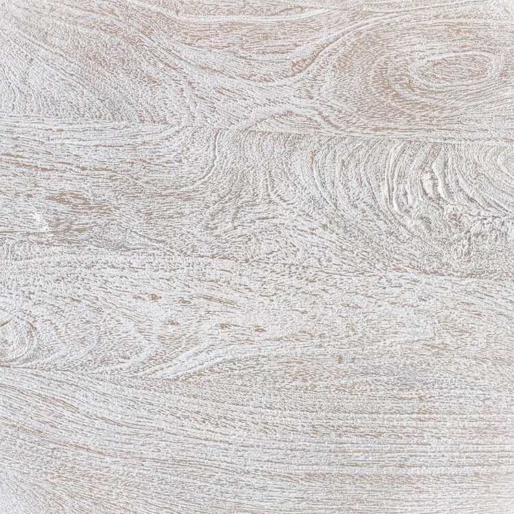 Beyond Borders Sydney Dining Table- White Wash Sandblasted