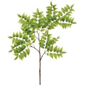 34" Wisteria Leaf Spray