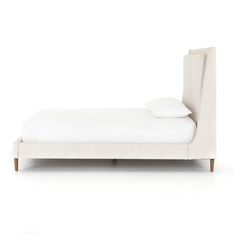 Four Hands Potter Bed, Queen Dover Crescent