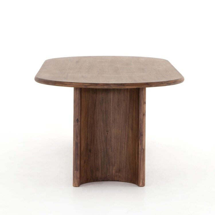 Four Hands 94" Paden Dining Table- Seasoned Brown Acacia