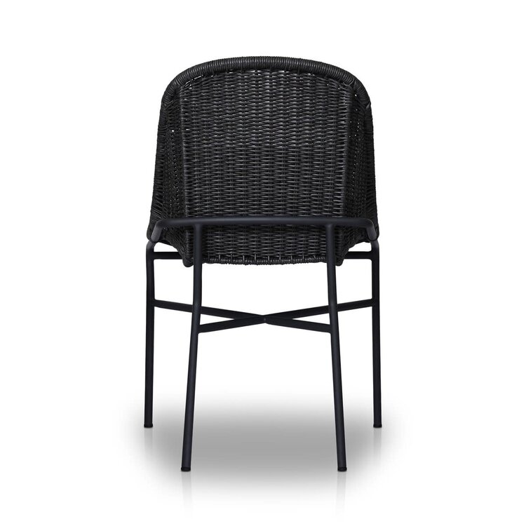 Four Hands Jericho Outdoor Dining Chair- Arashi Graphite