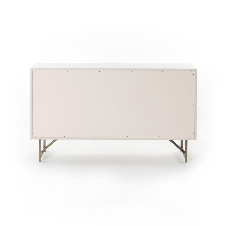 Four Hands Van 7 Drawer Dresser- Matte Alabaster