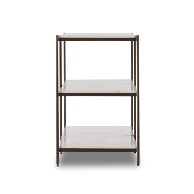 Four Hands Felix Large Console Table- Antique Brass