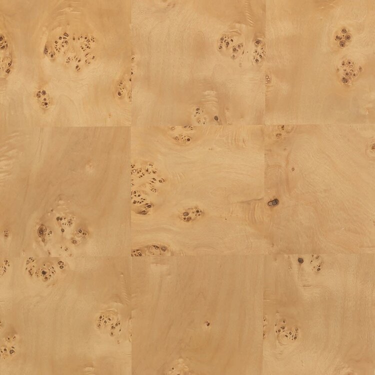 Four Hands Jenson Media Console- Natural Poplar Burl Veneer