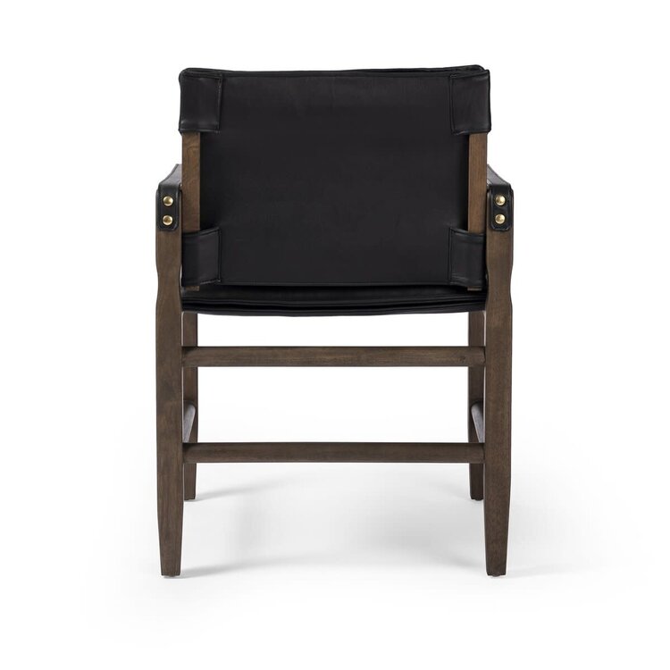 Four Hands Lenz Dining Armchair- Carson Black