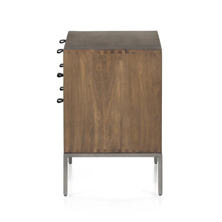 Four Hands Trey Large Nightstand- Auburn Poplar