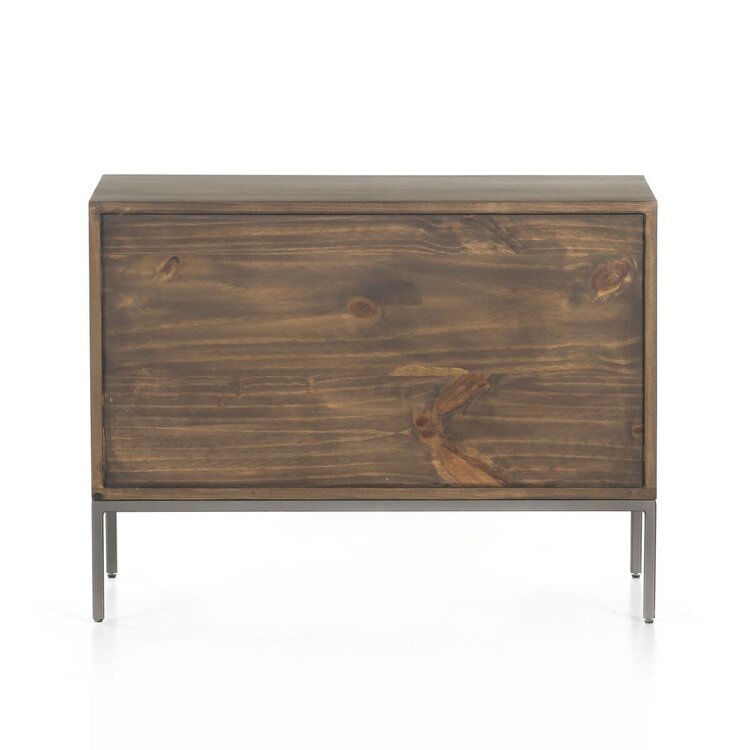 Four Hands Trey Large Nightstand- Auburn Poplar