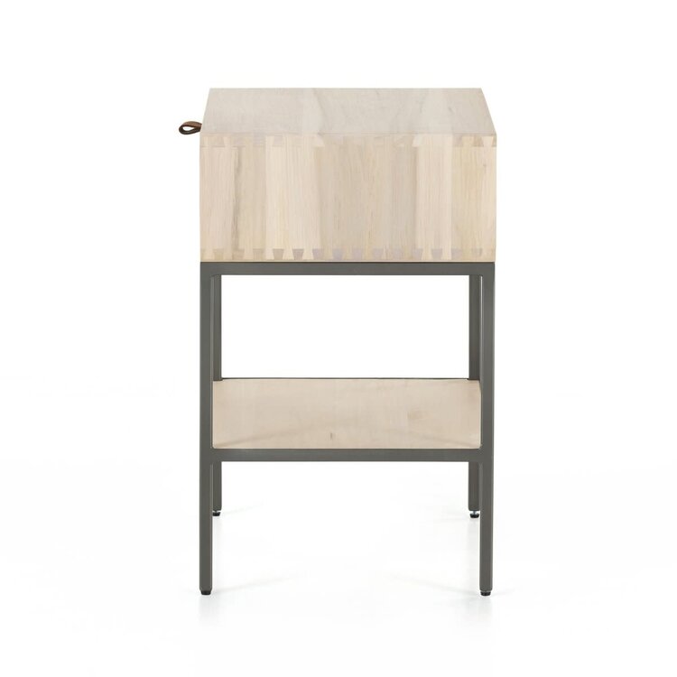 Four Hands Trey Nightstand- Dove Poplar