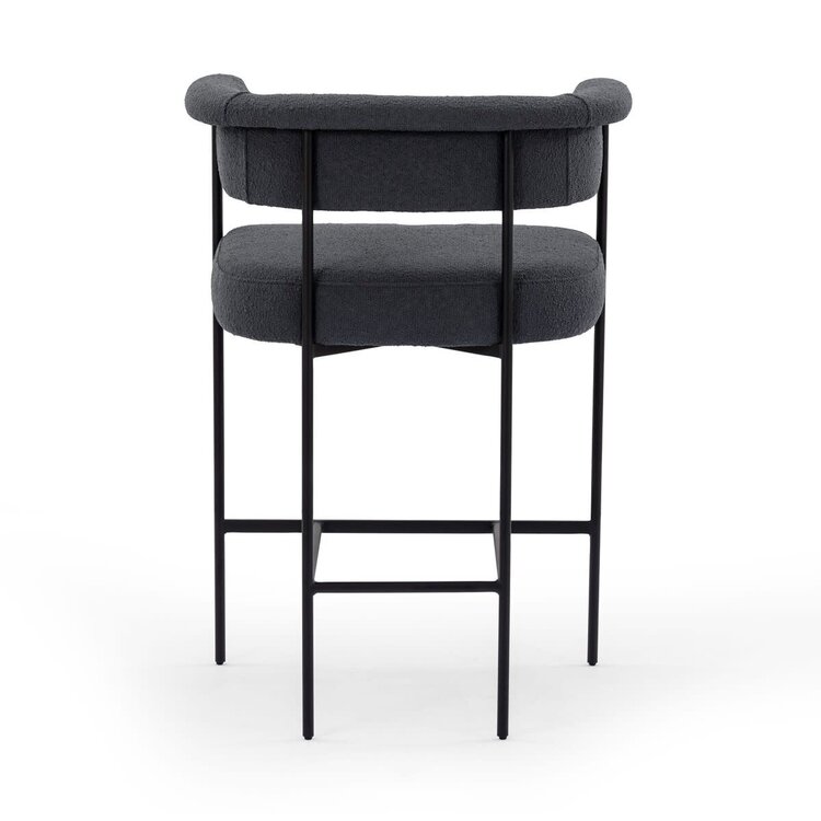 Four Hands Carrie Counter Stool- FIQA Boucle Slate