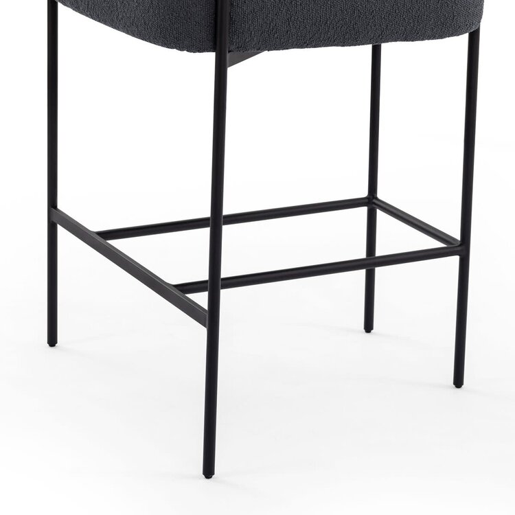 Four Hands Carrie Counter Stool- FIQA Boucle Slate