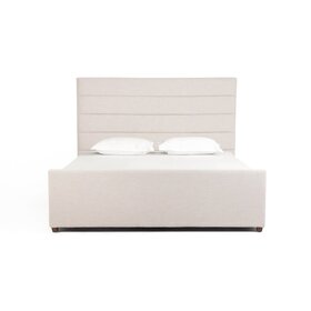 Four Hands Daphne Bed, King Cambric Ivory