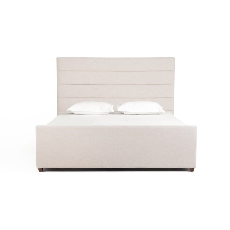 Four Hands Daphne Bed, King Cambric Ivory