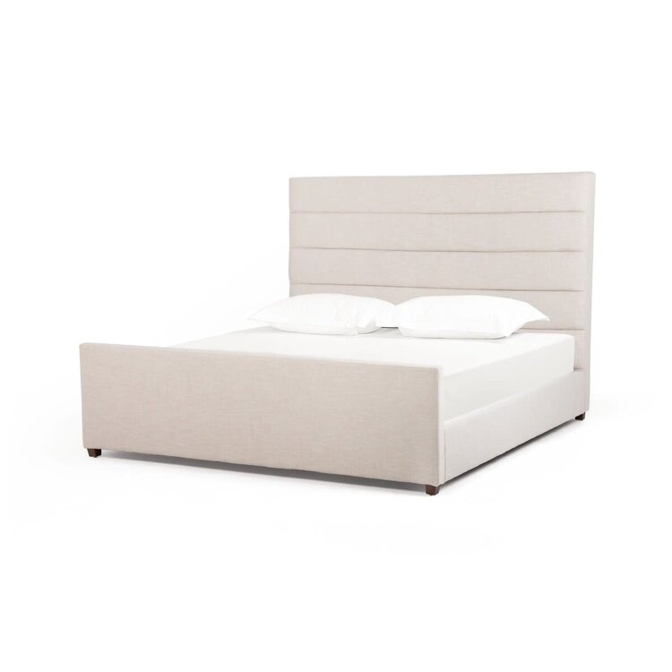 Four Hands Daphne Bed, King Cambric Ivory